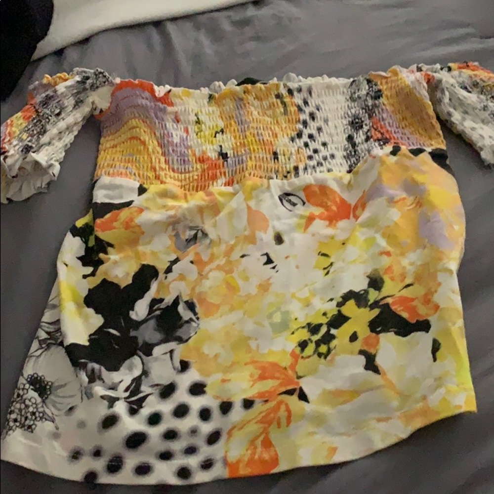 Just Cavalli cotton of the shoulder top